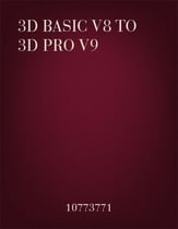 3D Basic to 3D Pro Upgrades Basic Version 8 to Pro Version 11